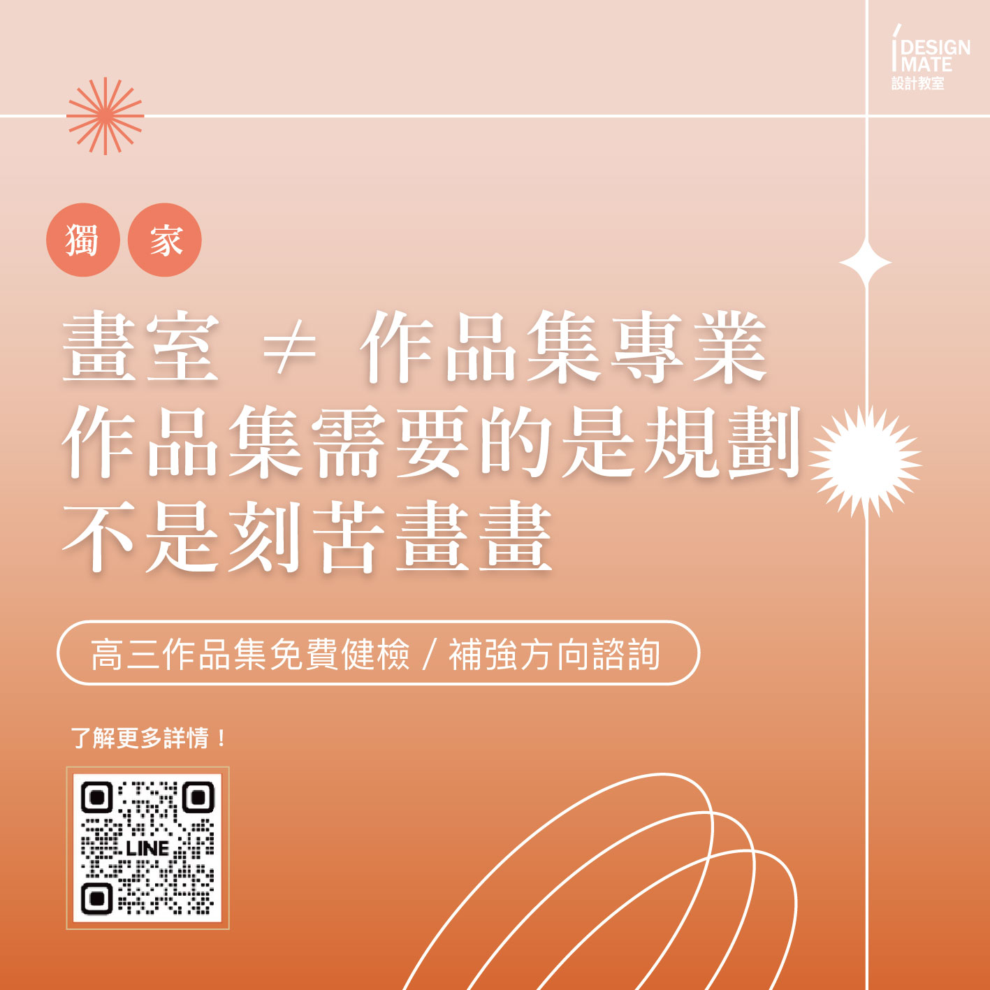 孩子現在才開始去畫室,會不會太晚?設計備審需要的是規劃,不是刻苦畫畫!